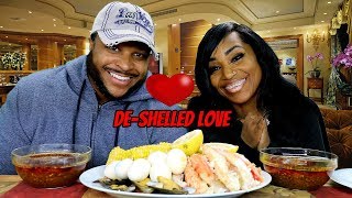 Deshelled Seafood Boil w Nate [upl. by Granger228]