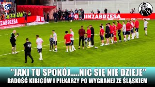 Jaki Tu Spokój Nic Się Nie Dzieje Radość Kibiców i Piłkarzy Po Wygranej ze Śląskiem Wrocław [upl. by Ro]