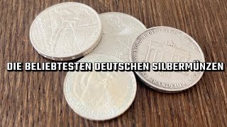 Die beliebtesten deutschen Silbermünzen [upl. by Eiggep516]