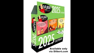 Scott Adams answers questions about the Dilbert 2025 calendar [upl. by Mitzie636]