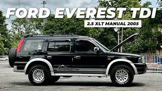 FORD EVEREST TDI 25 XLT MANUAL 2005  CIAMIK SORO [upl. by Lore]