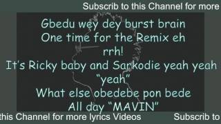 Reekado Banks  Oluwa Ni Remix Ft Sarkodie Video Official Lyrics [upl. by Onafets806]