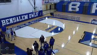 Bensalem High School vs Central Bucks West High School Boys Varsity Basketball 11024 [upl. by Barn]