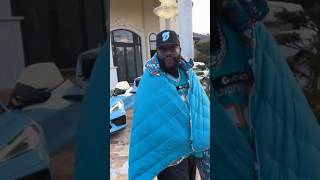 RICK ROSS SHOWS HIS MIAMI DOLPHINS JACKET [upl. by Sherilyn]