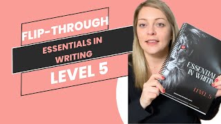 Essentials in writing language arts curriculum quick flip through homeschoolcurriculum 5thgrade [upl. by Thirion]