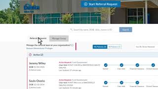 DaVita Placement Portal Admin Management [upl. by Raseta609]