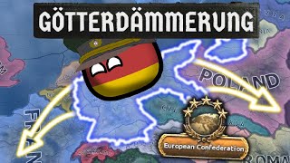 I Created the EU as Germany in the new Hoi4 DLC  Götterdämmerung [upl. by Graner]