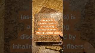 How to identify asbestos flooring tiles [upl. by Cinnamon865]