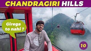 First time Cable Car at Chandragiri Hills in Kathmandu  India to Nepal Ride [upl. by Ximenez]