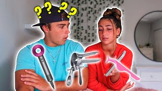 QUIZZING MY BOYFRIEND ON FEMALE PRODUCTS PART 2 [upl. by Allan]