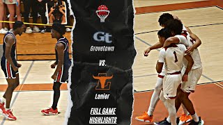 Grovetown VS Lanier Highschool in Elite 8 PLAYOFFS  FULL GAME HIGHLIGHTS [upl. by Kalinda]