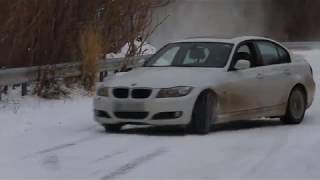 BMW 320D E90 SNOW DRİFT [upl. by Avigdor]