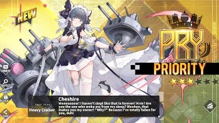 Azur Lane Research Complete HMS Cheshire Priority Research 3 Series [upl. by Marieann30]