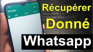 Comment Récupérer messages whatsapp Sans Sauvegarde Sur Android 2022 [upl. by Thomas]