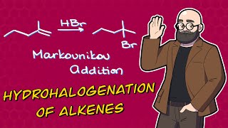 Hydrohalogenation of Alkenes [upl. by Hserus]