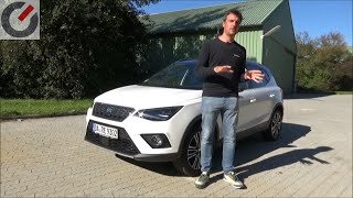 Seat Arona 2018 Xcellence 10 TSI 85 kW  115 PS Fahrbericht  Test  Review [upl. by Pinckney]