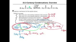 EnolatesCondensationOverview [upl. by Dennet]