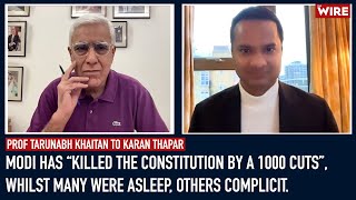 Modi Has “Killed the Constitution By a 1000 Cuts” Whilst Many Were Asleep Others Complicit [upl. by Ishmul]