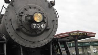 Western Maryland Scenic Railroad 734 The Final Excursion [upl. by Koffler]