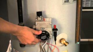 Light gas water heater step by step instructions [upl. by Petrick]