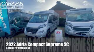 2022 Adria Compact Supreme SC  Adria Motorhomes [upl. by Annaiuq534]