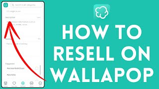 How to Resell on Wallapop 2024  Relist on Wallapop [upl. by Nylirehs]