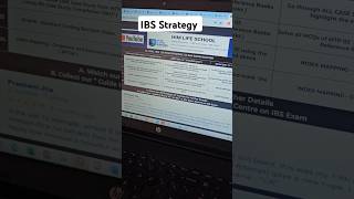 IBS  20 HOUR STRATEGY ibs cafinal onelastattempt residentialmentorship [upl. by Pomona]