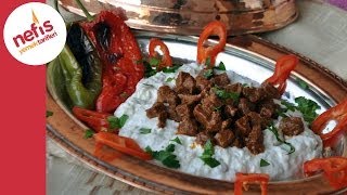 Ali Nazik Kebabı Nasıl Yapılır  Nefis Yemek Tarifleri [upl. by Bywoods]