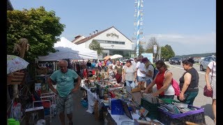 Flohmarkt 2017  Tausende Besucher kamen [upl. by Ruder]