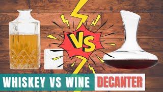 Difference Between A Whiskey Decanter amp Wine Decanter [upl. by Arej729]