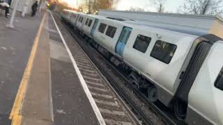 Class 700033 Thamslink Service At Westcombe Park [upl. by Faden]