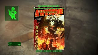 How to Find Astoundingly Awesome Tales Issue 3 Location Fallout 4 [upl. by Ahsirpac71]