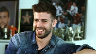 Gerard Pique Full Length Interview  Messi vs Ronaldo Sir Alex Ferguson vs Guardiola EPL v La Liga [upl. by Mellman]