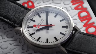 The Mondaine Stop2go Backlight Review  One of the Coolest Quartz Watches With a Fun Trick [upl. by Nagram]