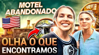 ENTRAMOS em um MOTEL ABANDONADO em NOVA YORK 🇺🇸 [upl. by Ulla]