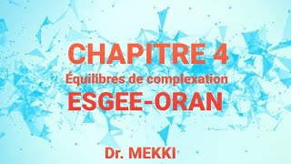 10  CHAPITRE 4  DIAGRAMME DE PRÃ‰DOMINANCE CAS DES COMPLEXES STABLES [upl. by Rehpetsirhc483]