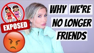 WHY IM NO LONGER FRIENDS WITH HER [upl. by Llecrad]