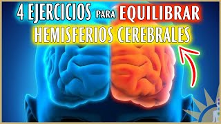 EQUILIBRA ⚖ tus Hemisferios Cerebrales 🧠 Con estos 4 EJERCICIOS [upl. by Dekeles390]