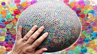 Making the World’s Biggest Orbeez Stress Ball GROSS🤢 [upl. by Lagiba]