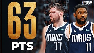 Luka Doncic 33 PTS amp Kyrie Irving 30 PTS DELIVER In Game 1 👏  May 22 2024 [upl. by Tyrus]