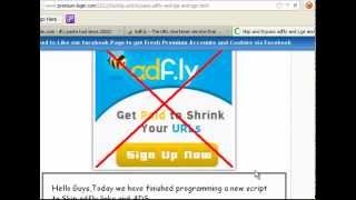 skip and bypass adfly links and ads [upl. by Erbua]