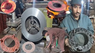 Production Process of Clutch Pressure Plate  Complete Manufacturing Truck Pressure Plate [upl. by Pearle]