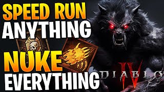 NEW S5 WEREWOLF DRUID BUILD IS BACK IN META Diablo 4 Werewolf Druid Build Season 5 [upl. by Hcirdeirf]