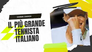 Jannik Sinner è entrato nella storia del tennis italiano Il più grande tennista Italiano [upl. by Anik186]