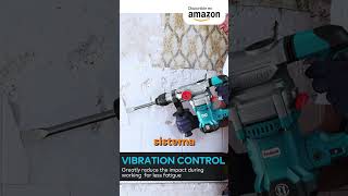 ENEACRO Martillo Perforador 1500W 6J Energía de Impacto amazon martillo [upl. by Salmon]