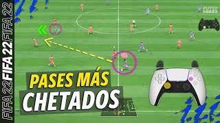 FIFA 22  PASES CHETADOS Y DÓNDE USARLOS🏆 [upl. by Cheryl]