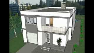 MODEL E9 by AQ DOO Moderna porodična kuća  četiri sobe 200 m2 [upl. by Roleat]