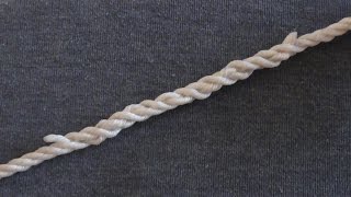 How To Splice Rope  How To Do A Long Splice [upl. by Shalne275]