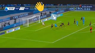 Khvicha Kvaratskhelia goal vs Monza  😱😱😱 [upl. by Ahsima555]