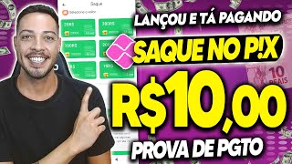 LANÇOU esse APP para GANHAR DINHEIRO via PX COM PROVA DE PAGAMENTO [upl. by Okiruy]